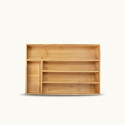 Bamboo Drawer Organizer  Scottsdale Kitchen Organizer — Abbsolutely  Organized