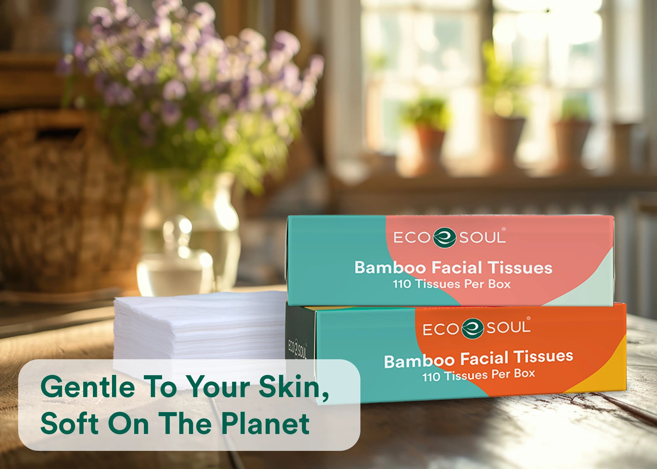 Chemical Free Facial Tissue Good for Skin