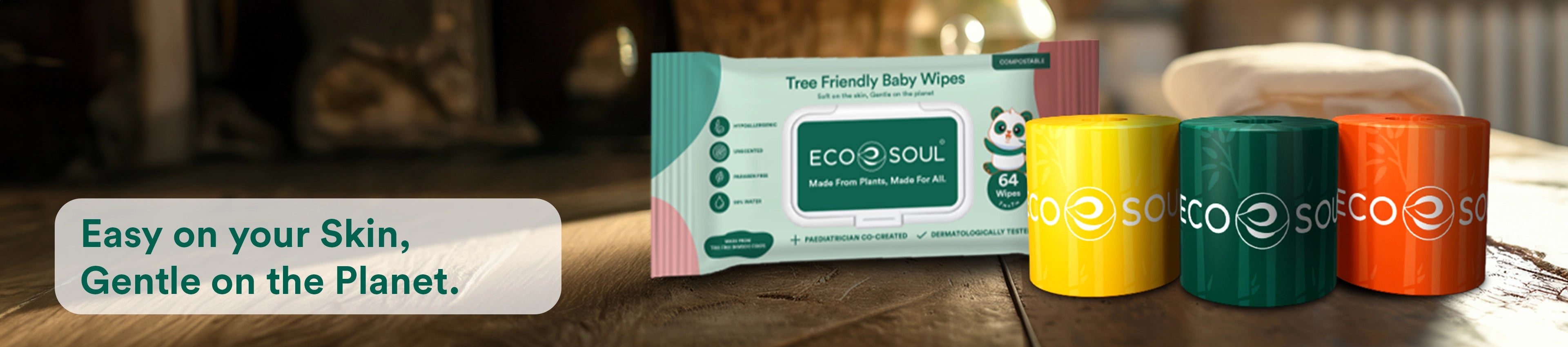 Tree Free Ecofriendly Products gentle for Skin and Environment