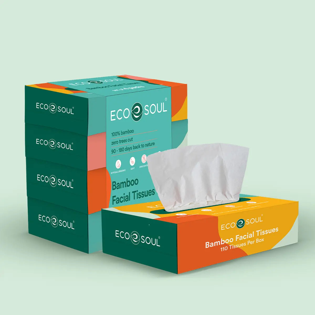 Buy Soft and Natural Bamboo Facial Tissue