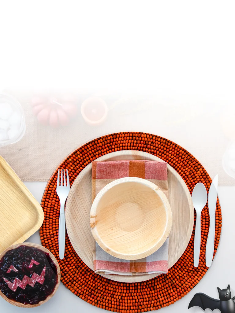 Halloween dinner table setup- Mob