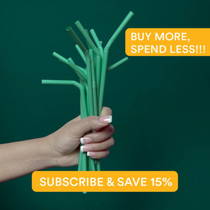 Compostable Bendable Straws