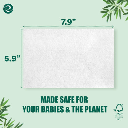 Bamboo Premium Baby Wipes - 64 Wipes Per Pack (STEAL DEAL)