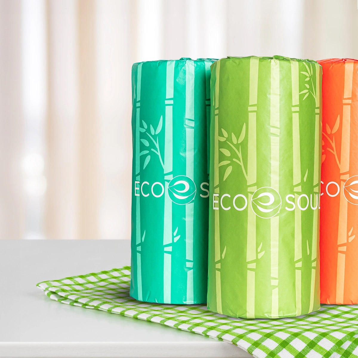 Bamboo Kitchen Towels, 150 Sheets Per Roll