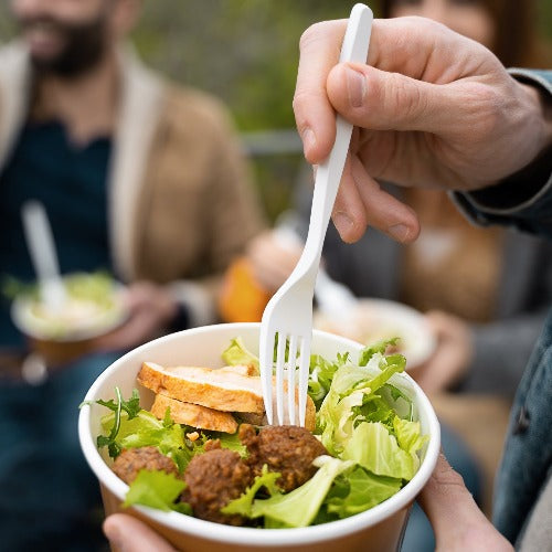 Disposable fork